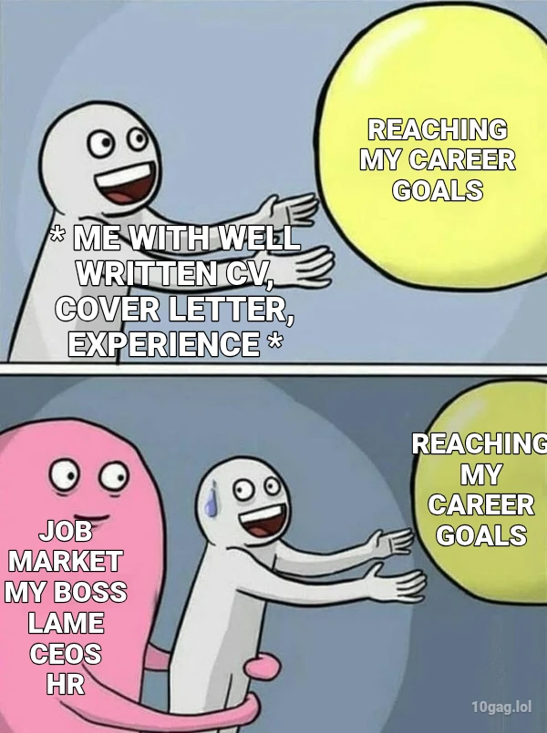 I have a job finding "opportunity"
