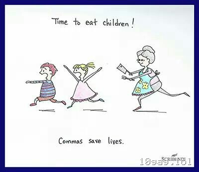 comma's save lives