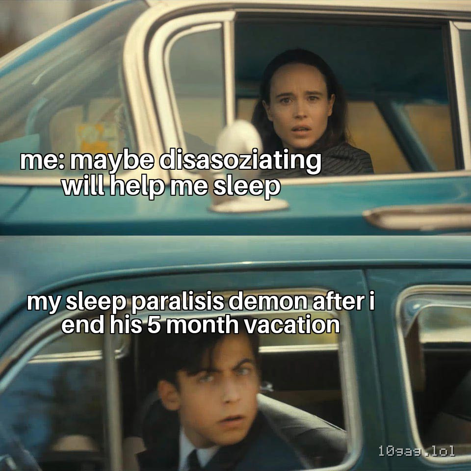 am very eepy