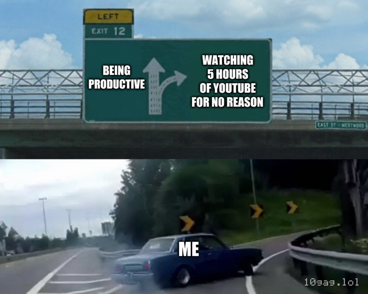Just can't help it
