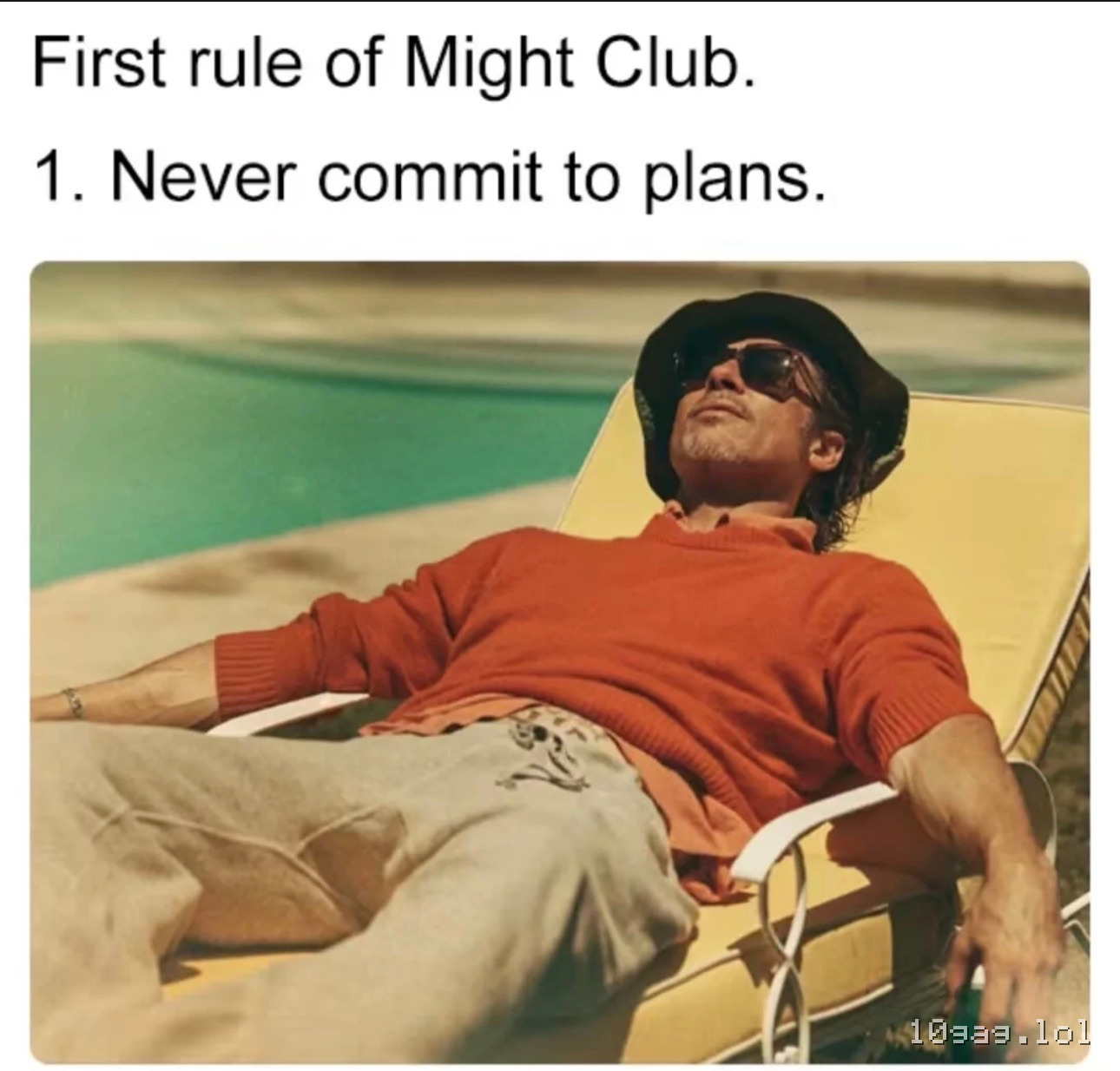 Depends if I feel like it when it’s actually time to go