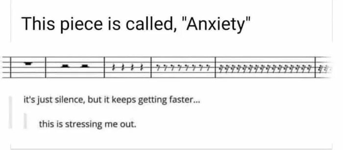 Silence! The brain is overthinking