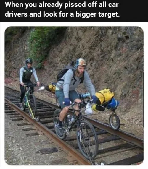 Damn cyclists