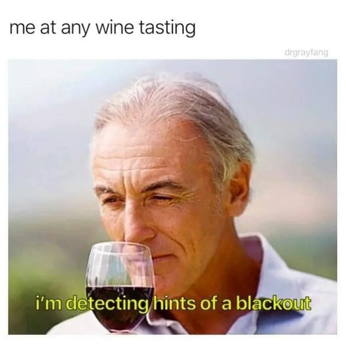 With an aftertaste of severe hangover