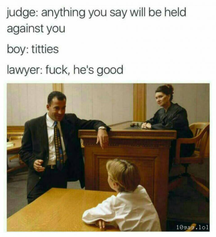 He tried