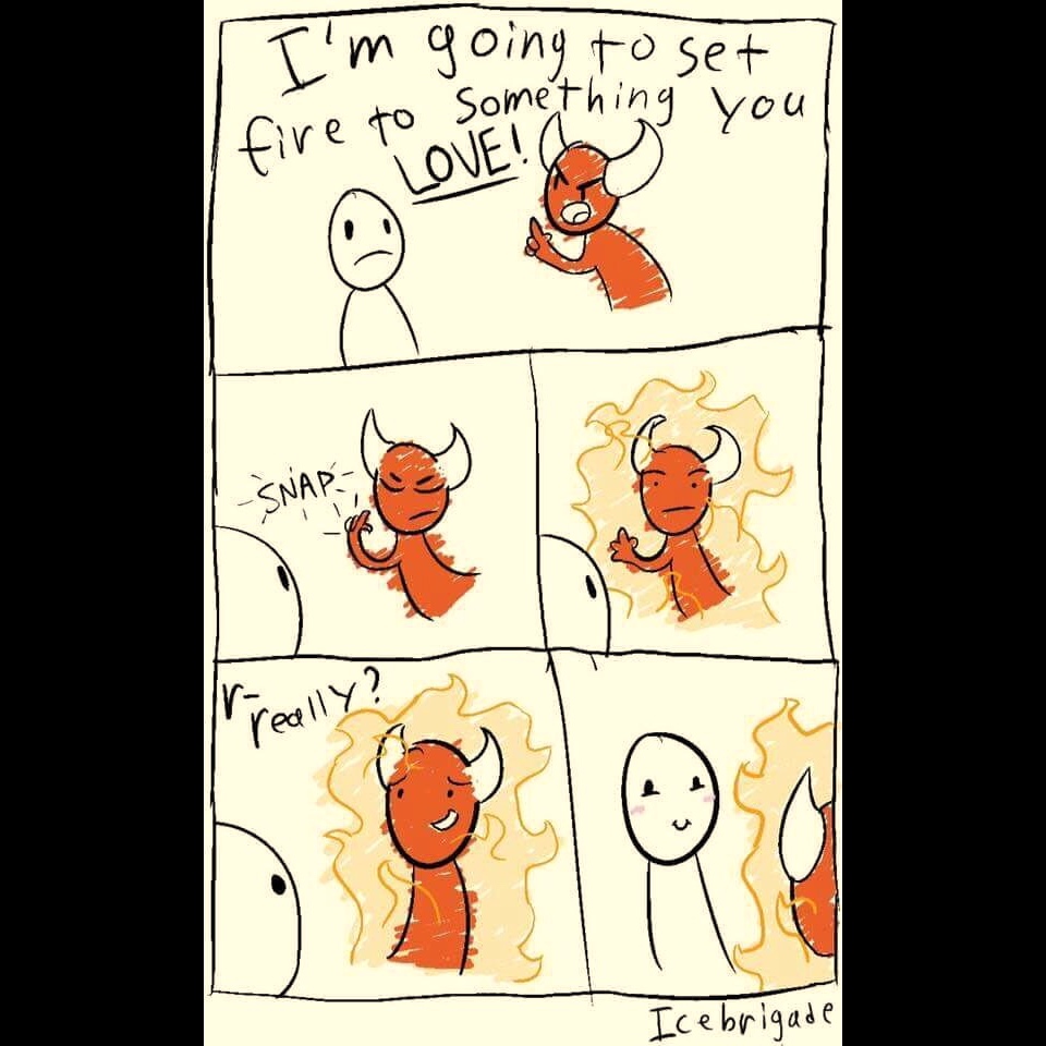 Burning love