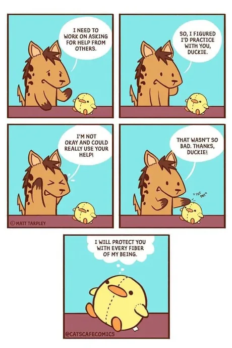Don't mess with the duck