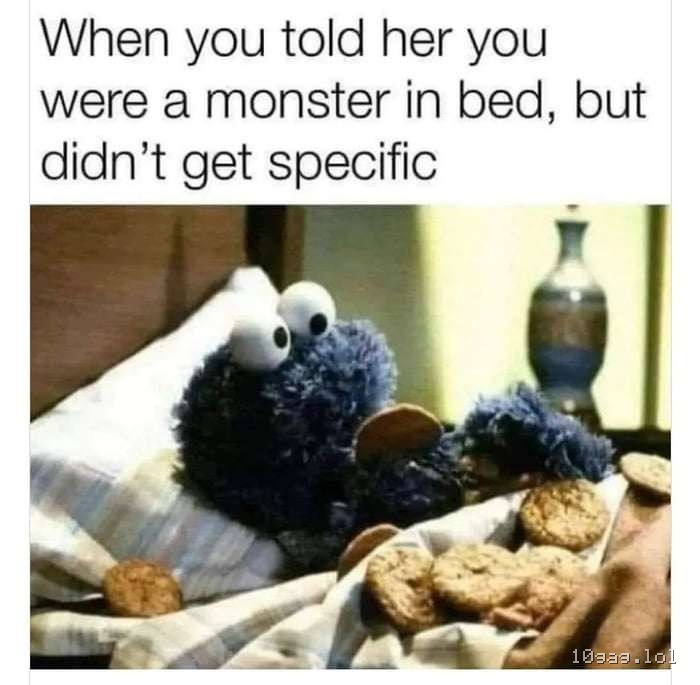Cookie monster strikes back