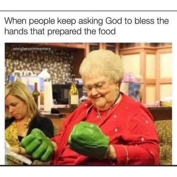It's the power that comes with the level up from mom to grandma