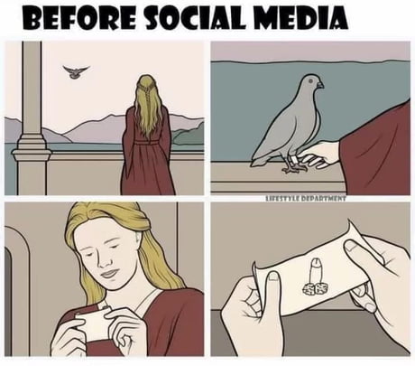 Ancient social media