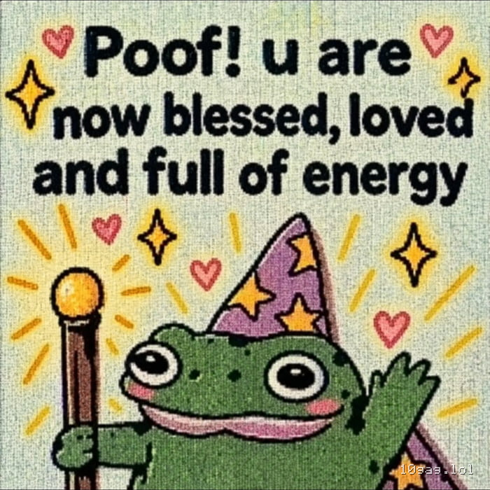 It is Wednesday my dudes.