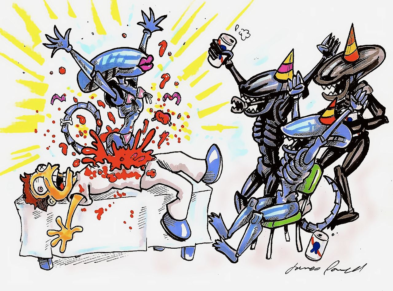 This party is out of this world