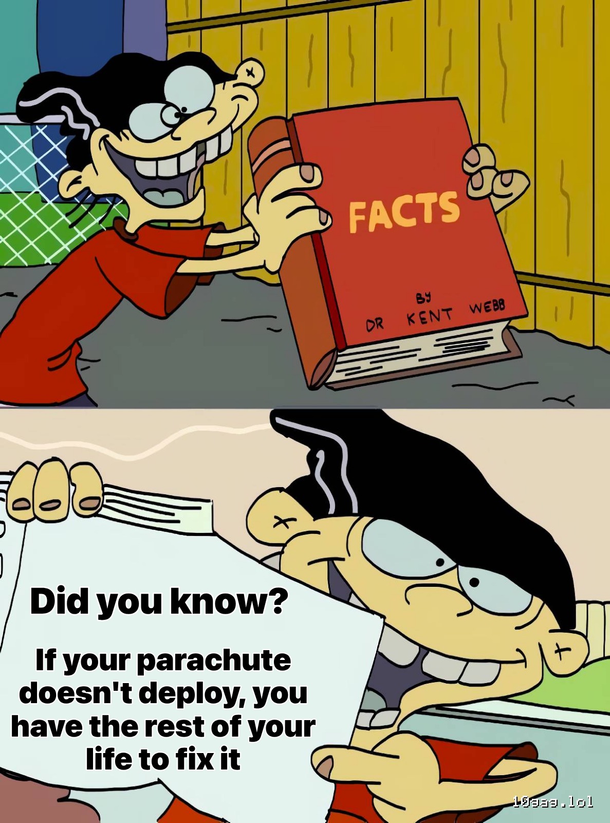 So there's no need to panic