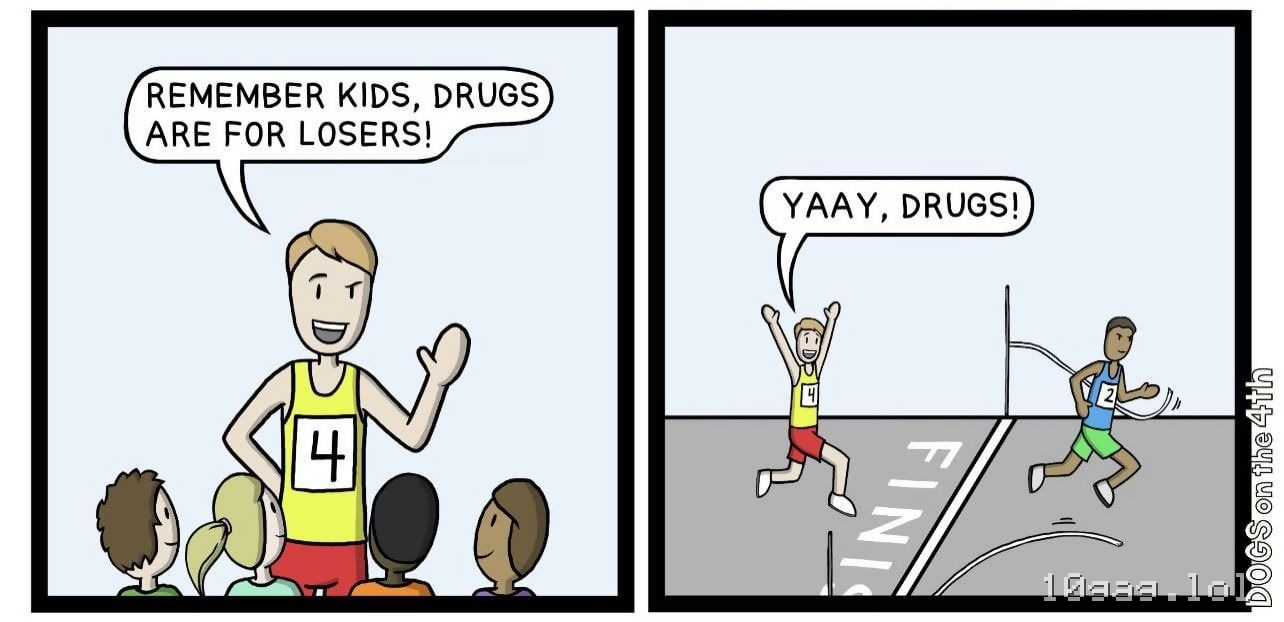 drugs are for losers