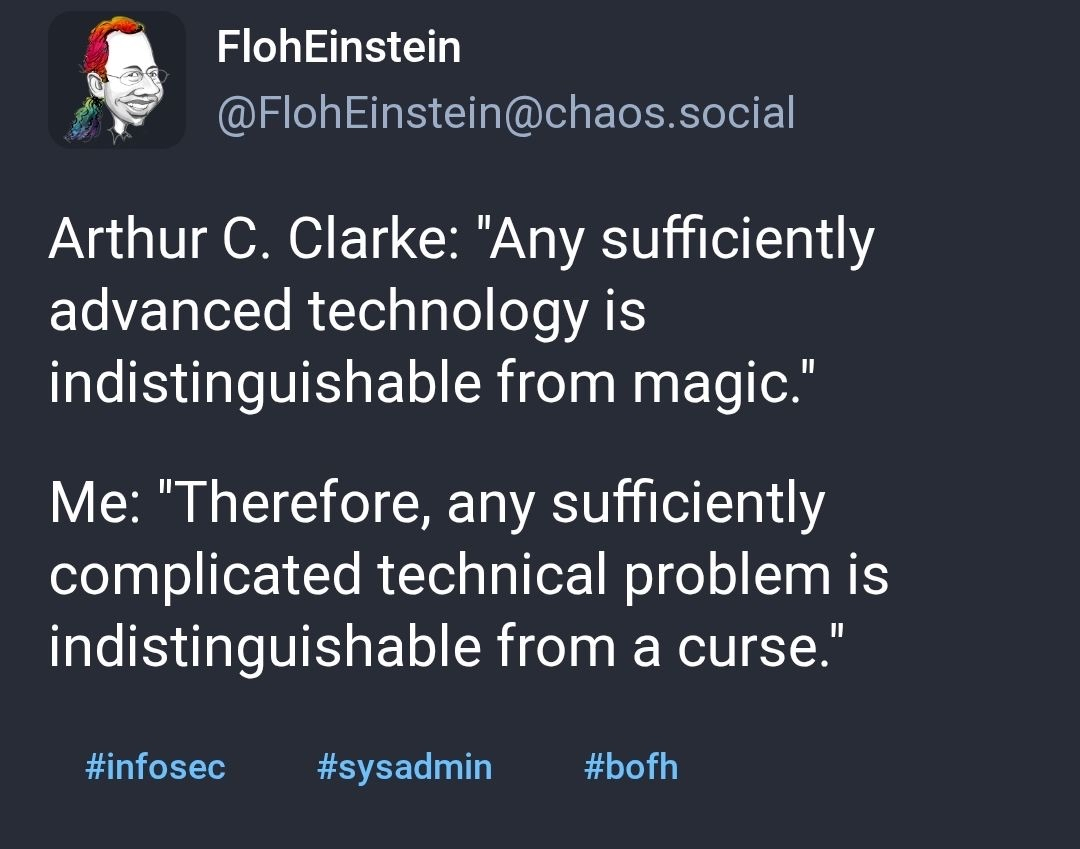 Clarke was ahead of his time, and he wasn't the only one
