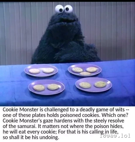 C is for cyanide, that's good enough for me